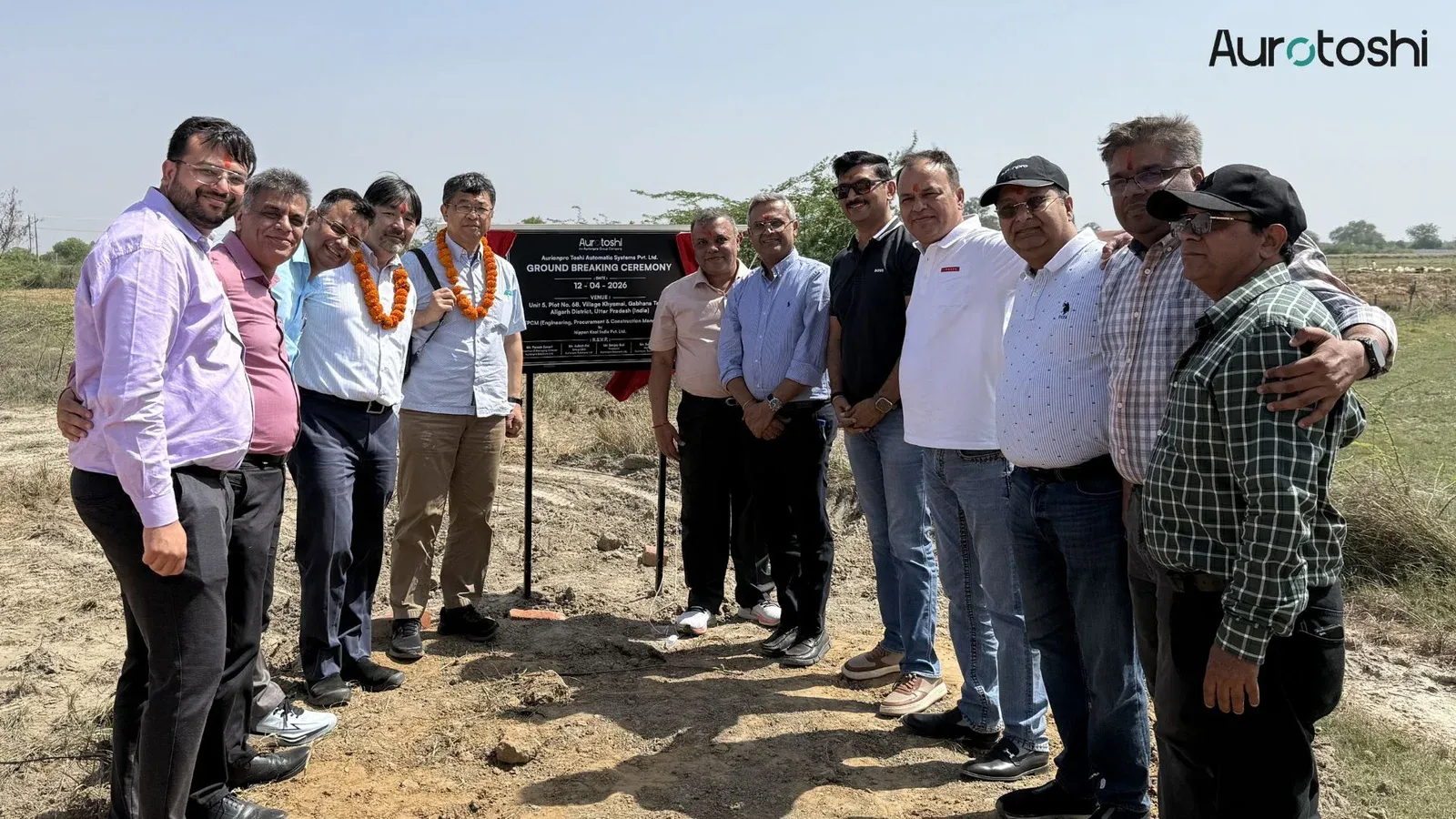 Aurotoshi Breaks Ground on 110,000+ Sq. Ft. Smart Manufacturing Facility in Aligarh