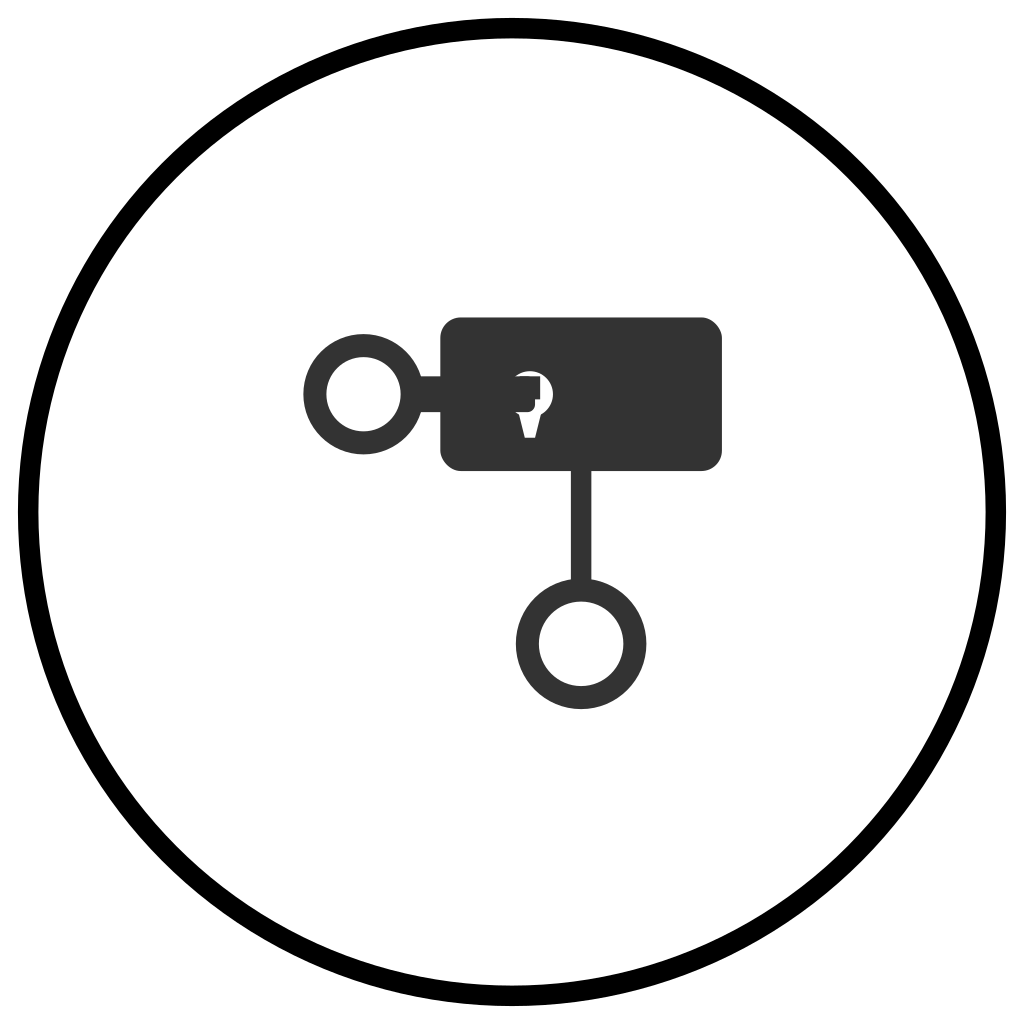 Key-Operated Manual Release Icon