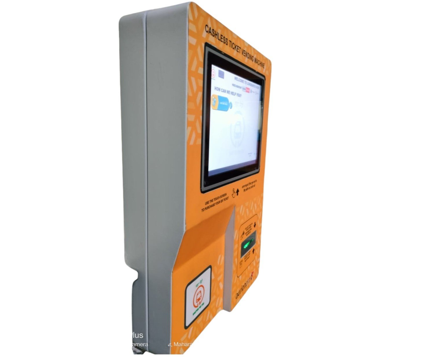 Cashless Ticket Vending Machine (TVM)